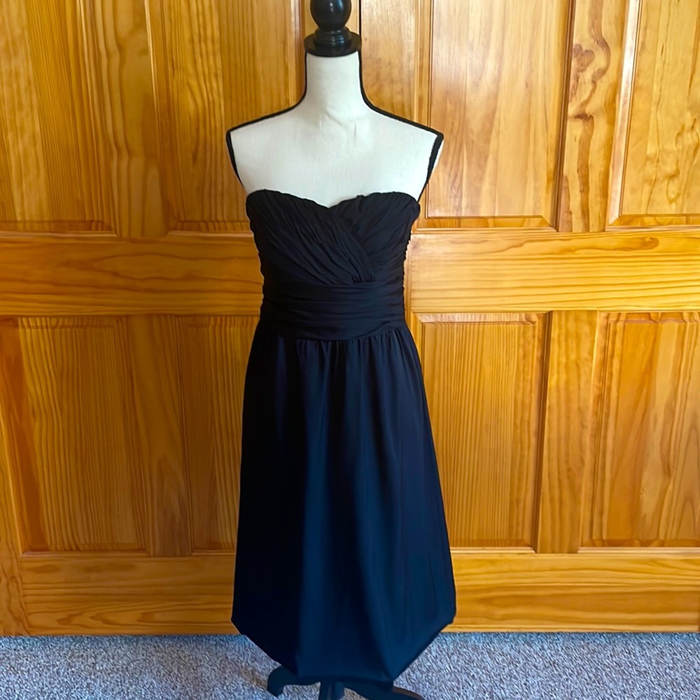 Black strapless Club Monaco cocktail dress - size 8